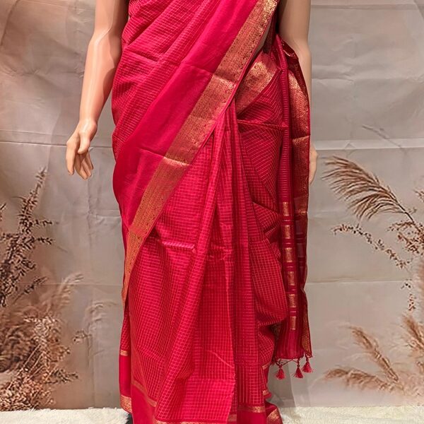 Banarasi semi silk saree